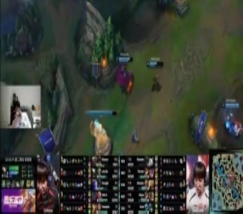 Ning：Tarzan的表情有些許的無奈再頂級的打野遇到這種也隻能雙手一攤