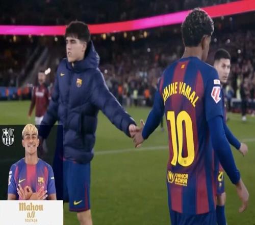 表现出色,亚马尔当选巴萨vs奥萨苏纳全场最佳球员