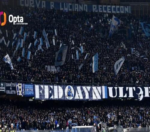 13胜4平,那不勒斯自1987年以来首次全年意甲主场保持不败