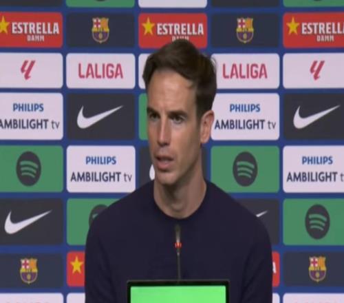 巴列卡诺主帅:对球队的进攻很满意,唯一可惜的是巴萨有霍安