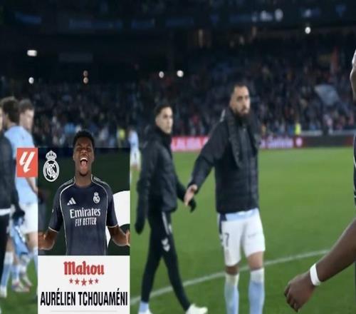 首開記錄，楚阿梅尼當選皇馬客戰塞爾塔全場最佳球員