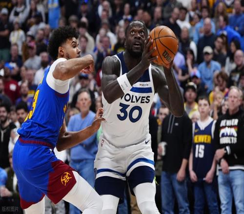 森林狼6人得分上双，胜掘金升第4，华子21+6，约基奇空砍35+13+9