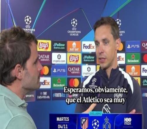 圣吉罗斯主帅:我们打欧冠不是来当旁观者,要让马竞感到压力