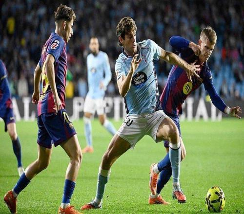 巴塞羅那42塞爾塔萊萬上演帽子戲法