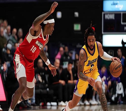 打爆开拓者二队!湖人二队后场新秀估计会引起NBA球队的关注