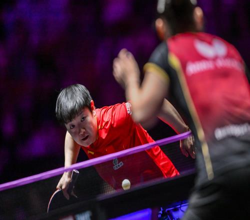 WTT澳門冠軍賽，孫穎莎旗開得勝，吳晙誠險勝將對陣林詩棟