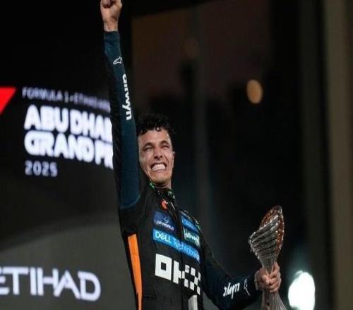 英国车手诺里斯首次加冕F1车手总冠军