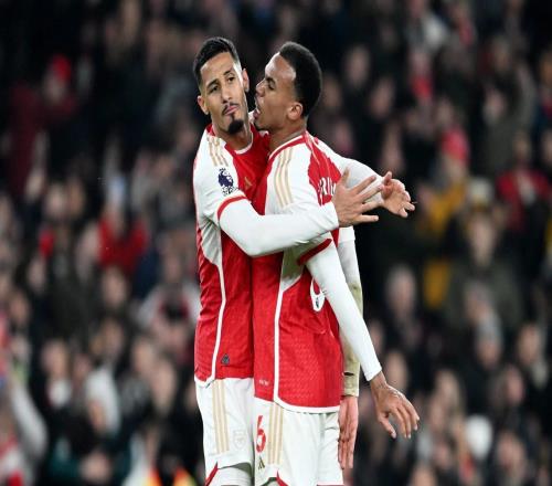 阿森納同時缺少加布里埃爾和薩利巴，為近162場聯(lián)賽第二次