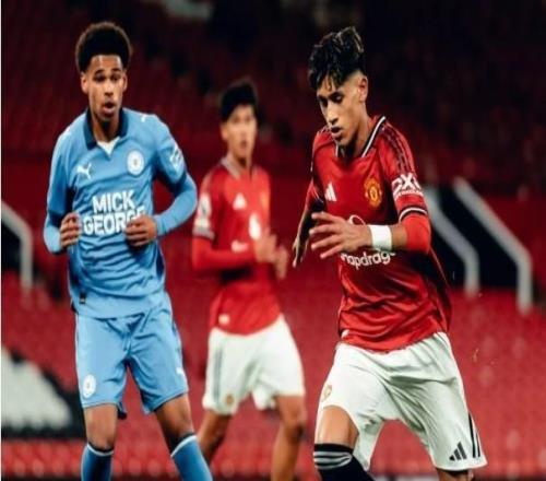 15岁63天,JJ加布里埃尔成曼联青年足总杯最年轻出场球员