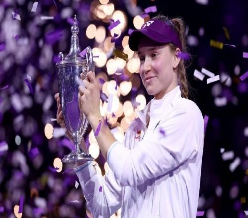 首奪WTA總決賽冠軍，哈薩克斯坦總統授予萊巴金娜三級巴雷斯勛章