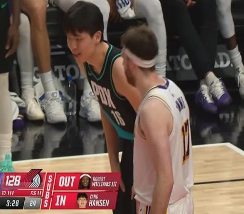 16分！大勝16分啊！湖人前鋒點評楊瀚森......