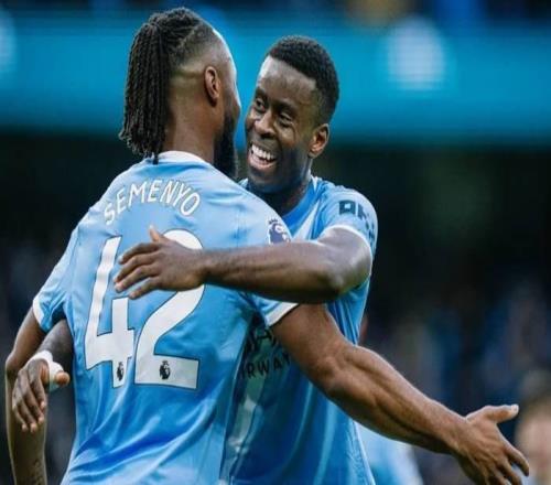 曼城欧冠淘汰赛阶段名单更新:新援塞门约、格伊在列