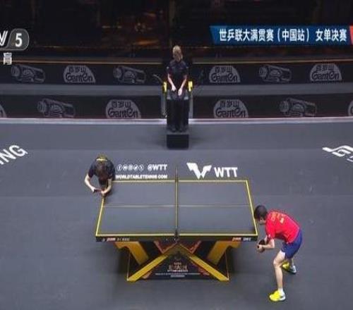 王曼昱戰(zhàn)勝孫穎莎奪得WTT中國大滿貫女單冠軍
