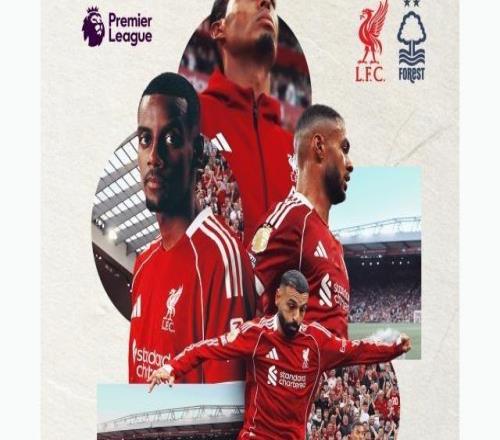 【英超】利物浦主场迎战诺丁汉森林,琼斯首发