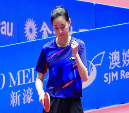 4勝0負!23歲國乒第一美女聯手孫穎莎進八強:莎莎陪練又美又能打