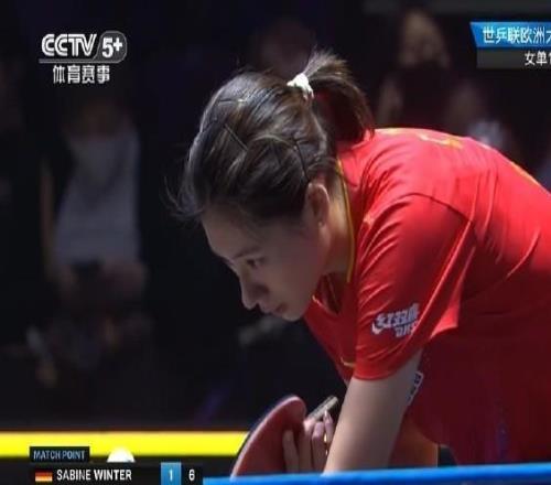 陳熠41戰勝溫特晉級WTT瑞典站四強，將對陣孫穎莎