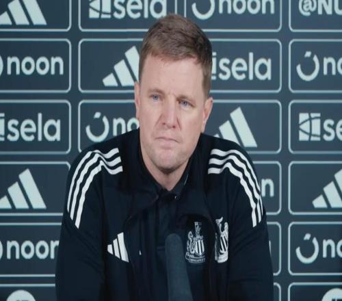 埃迪豪:托纳利专注于为纽卡效力客战曼城吉马良斯不会复出