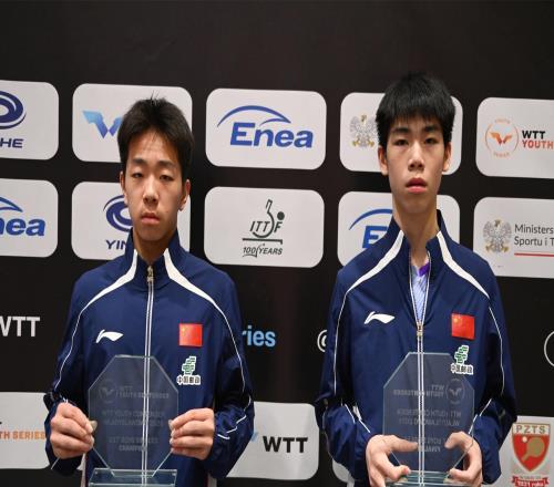 9天奪2冠2亞！國乒17歲直板新星崛起大閃耀：偶像是樊振東