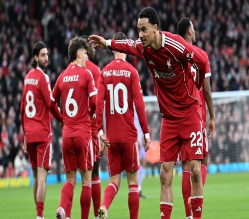 23场9球,埃基蒂克成为利物浦队史进球第三多的法国球员