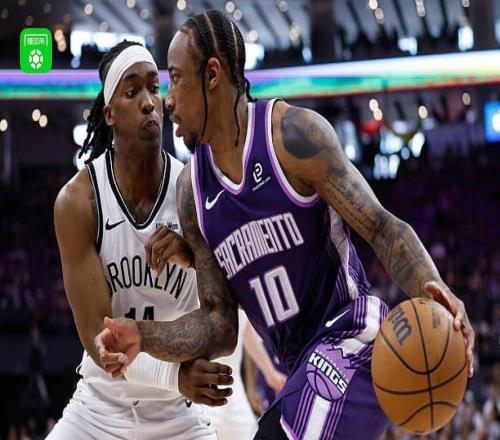 国王126122险胜篮网,蒙克32分,雷诺22+10,萨拉夫22分