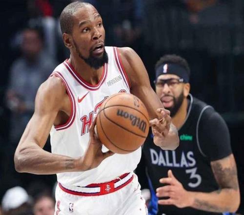 杜兰特9+5+4!火箭5951独行侠,看数据:他是头号功臣!