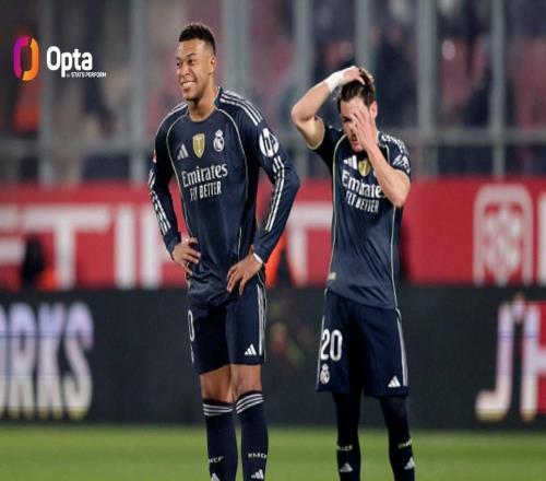 自2019年12月以来,皇马首次单赛季遭遇西甲三连平