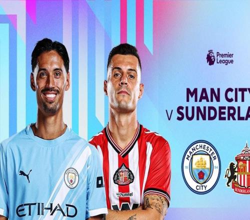 曼城對陣桑德蘭已經7連勝,上一次對桑德蘭丟分還是2014年