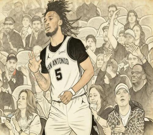 昔日五星高中生,逆袭成最佳新秀,今成文班亚马冲冠最佳拍档