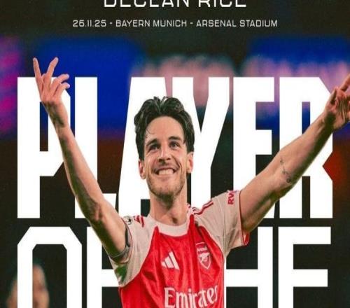 摩根:赖斯是阿森纳真正的领袖,他应该取代厄德高成为队长