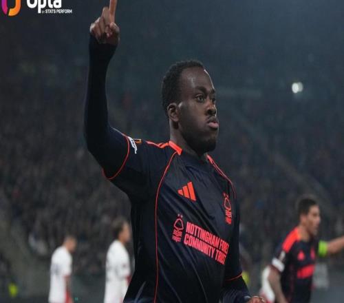 歐戰連場破門，卡利穆恩多成為諾丁漢森林近42年第一人