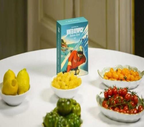 请金妍儿带货五环意面,意大利人为了冬奥豁出去了