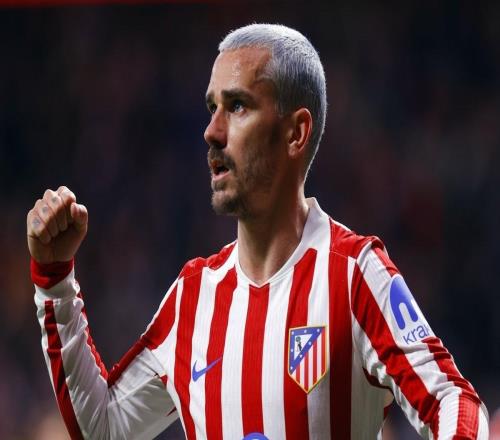 484场,格列兹曼成为马竞队史出场次数第四多的球员