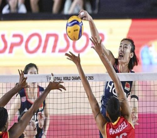 中國女排兩連勝，提前晉級16強(qiáng)