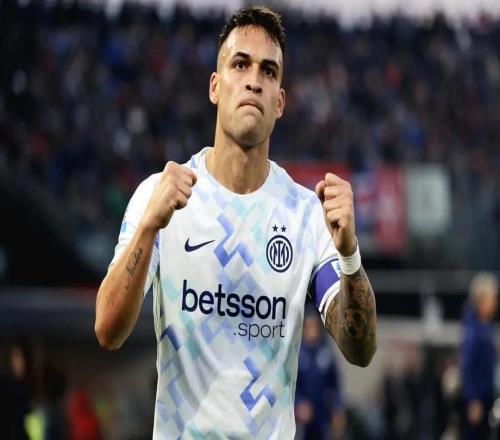 劳塔罗近5个赛季意甲打进92球,同期没有球员超过63球