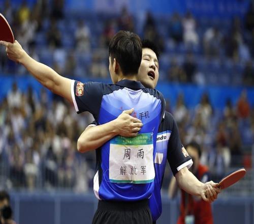 樊振東戰(zhàn)勝周雨，晉級(jí)全運(yùn)會(huì)乒乓球男單16強(qiáng)