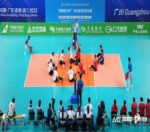 深观察残特奥会同样精彩,坐式排球何以出圈