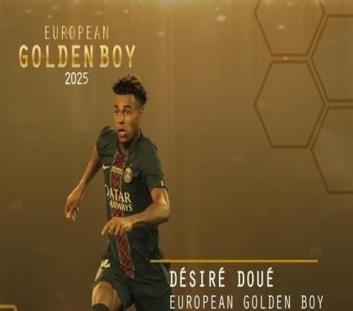 16球16助5冠,官方:杜埃荣膺金童奖