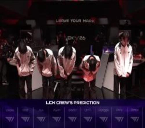 充電寶又炸了！賽前LCK全部解說主持預測T1勝最終KT橫掃T1