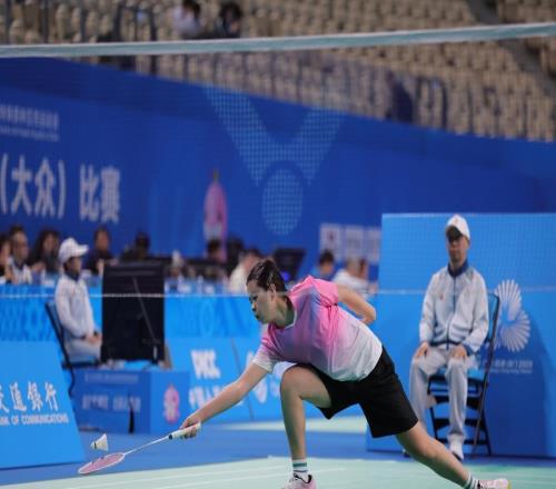 残特奥会羽毛球大众比赛在深圳开赛,将产生12枚金牌