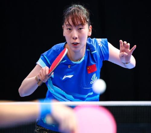 恭喜！中国女乒22岁新星崛起冲冠：女削接班人追赶韩莹桥本