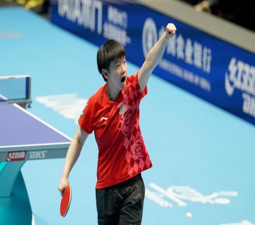 孙颖莎独得2分！中国女团逆转日本，世乒赛团体赛七连冠