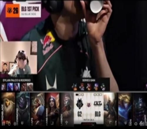 Uzi：右边这阵容看起来很厉害，BLG得看中期，打到后期没得打