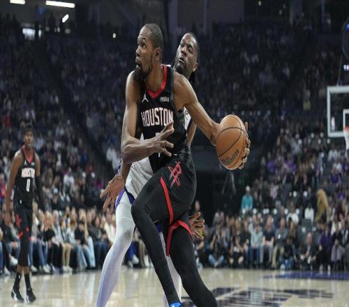 火箭遭倒数第一双杀!休城3连败被太阳踢出前6杜兰特难解3大问题