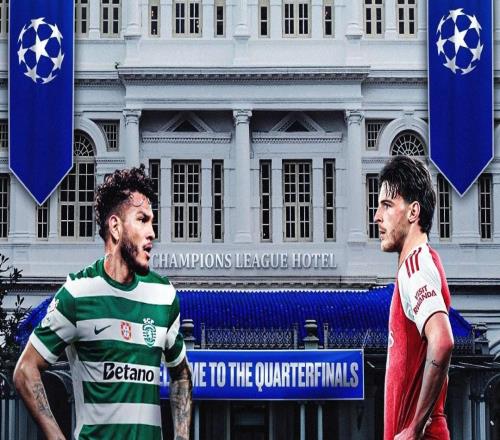 阿森纳将在欧冠14决赛对阵葡体,哲凯赖什将面对旧主