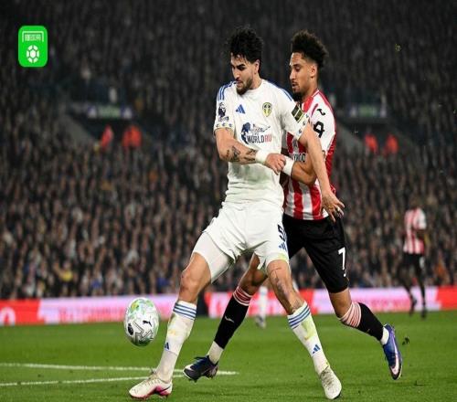 利兹联00布伦特福德，主队一连4场英超被零封，小蜜蜂2射正