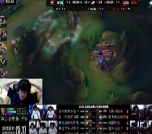 Jiejie：神仙大戰啊！兩邊唯一沒有失誤的就是Xun進攻盡力