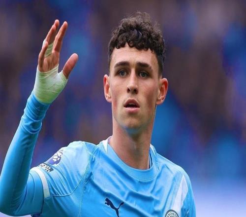 状态回暖,福登上次英超上演梅开二度还是在今年1月