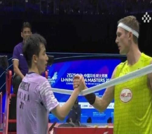 安賽龍21逆轉戰勝中國小將王正行，取得複出之後首勝