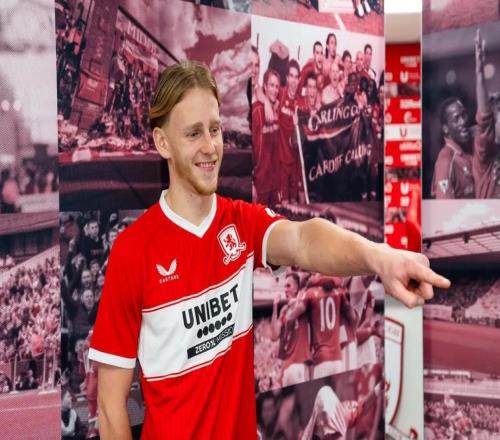 官方：维拉20岁后卫芒罗加盟英冠米德尔斯堡，，，，双方签约四年半