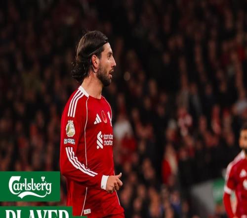 本賽季第4次獲獎，索博當(dāng)選與維拉一役利物浦隊內(nèi)最佳球員